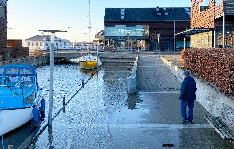 Kilometerlang promenade skal sikre Faaborg mod stormflod