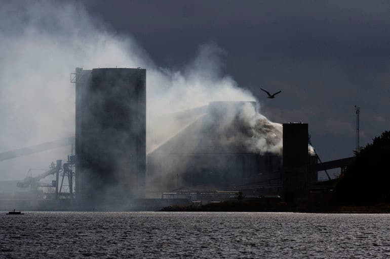 Storbrand kostede 13.200 mandetimer - og en bekostelig drone