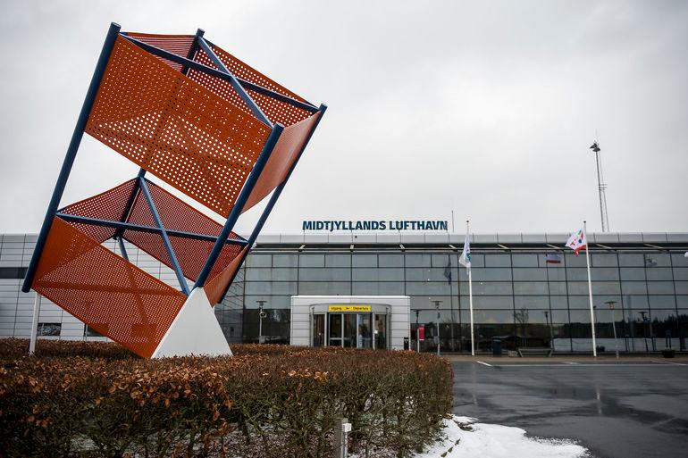 Midtjyllands Lufthavn lukkes, foreløbig midlertidigt