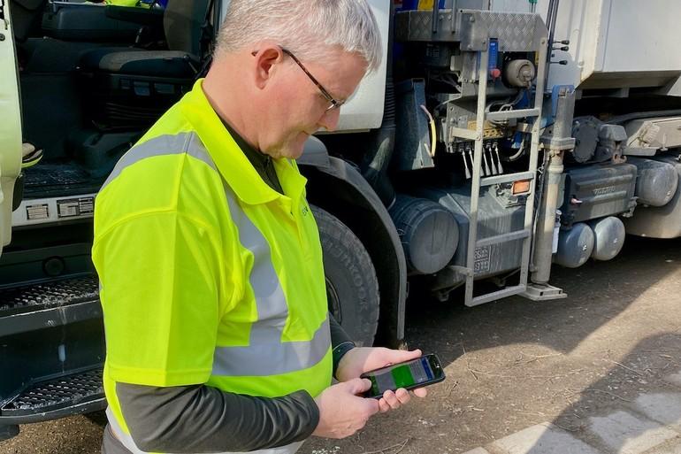 Forsyningsselskab kan klare sig med færre lastbiler ved brug af digital overvågning af containere
